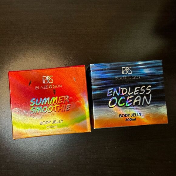 Moisturizer Body Jelly Lotion Summer Smoothie Vanilla Smooth Hydration 2 Pack E2 - Picture 2 of 10